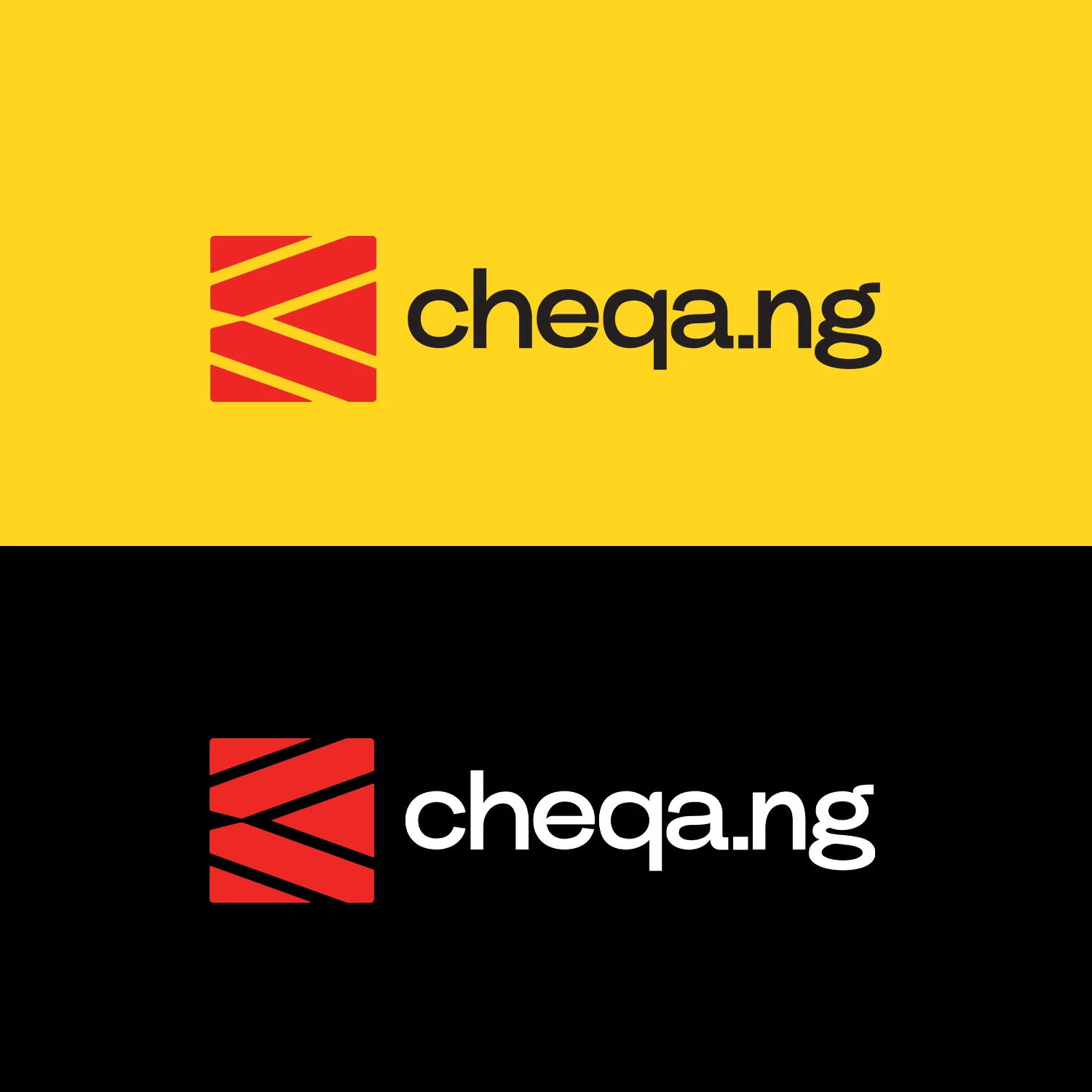 Cheqa logo colour variants