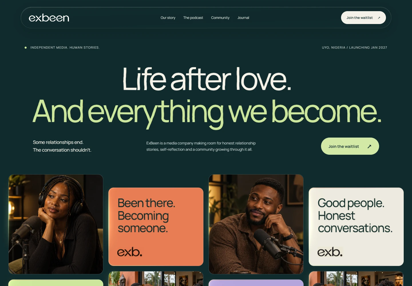 ExBeen website preview